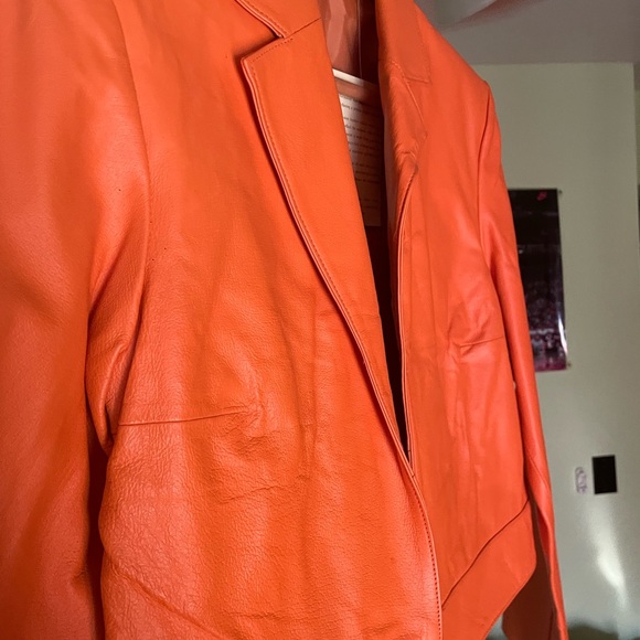 Newport News Women’s Moto Leather Jacket - Picture 2 of 13